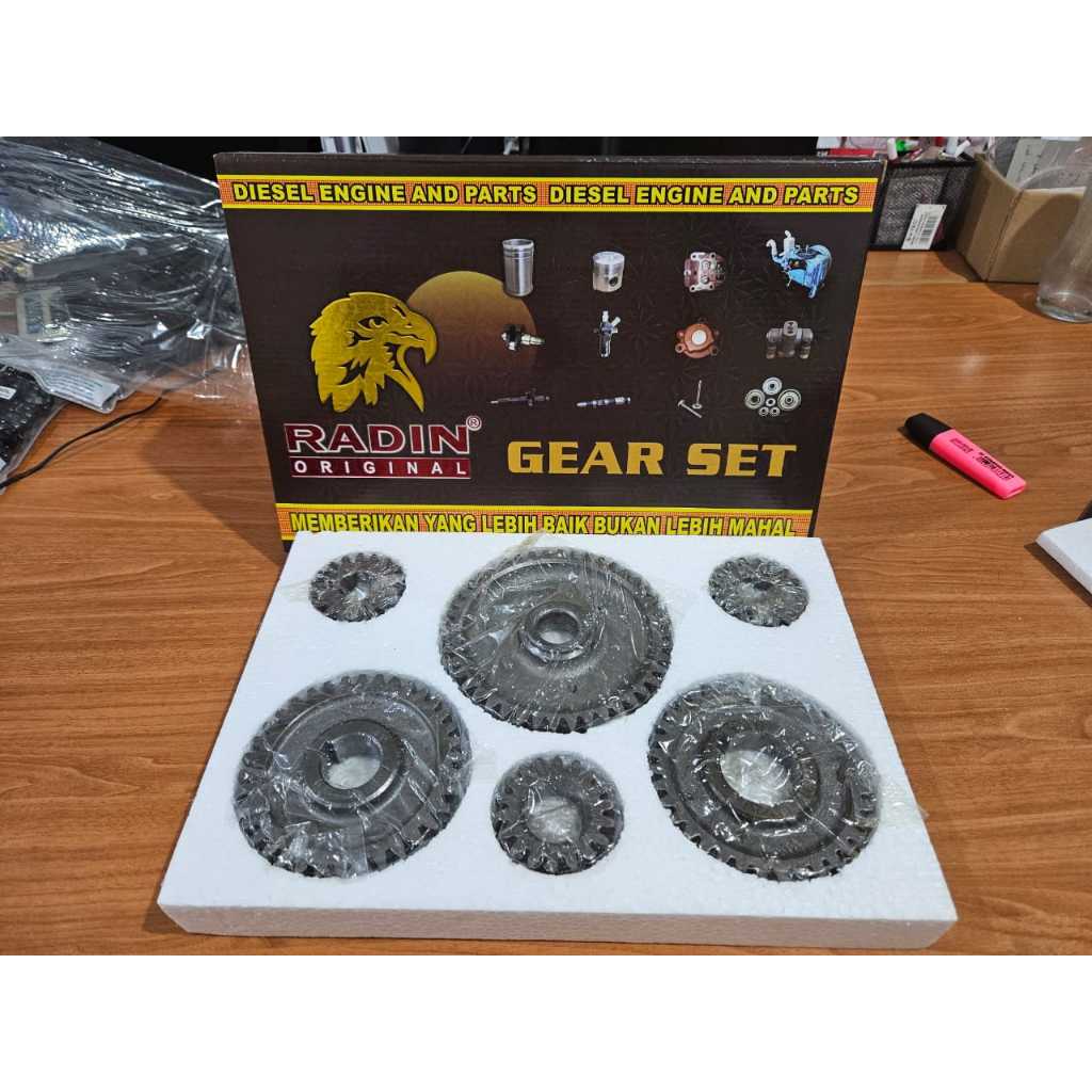 GEAR SET DIESEL RADIN GIGI SET BAJA ABU ABU S195 S1100 S1110 S1115 S1125 ZH1115 ZH1110 S1130 S1135 M
