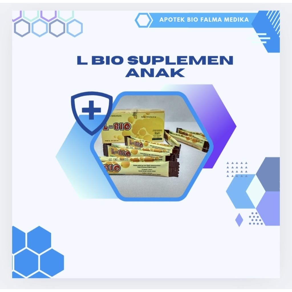 SUPLEMEN L BIO 1 sachet/Suplemen pencernaan bayi anak dewasa
