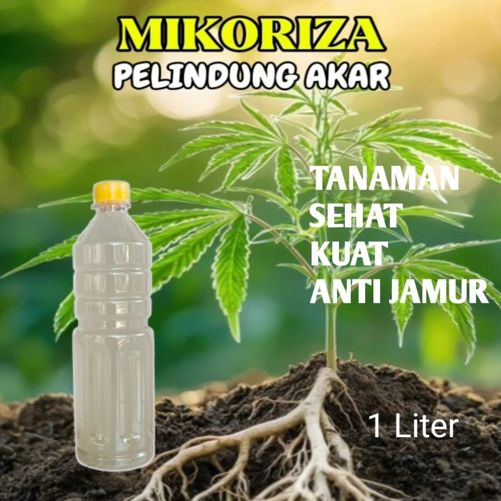 Mikoriza- Pelindung Akar ( Pupuk Organik Cair) 1 Liter
