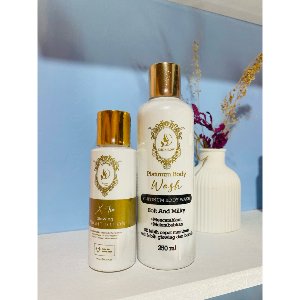 HB IMD PAKET XTRA & GLOWING/SUPER GLOWING HB MALAM & SABUN