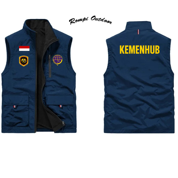 Rompi Dishub Kemenhub | Rompi K3 Dishub | Rompi Safety Kemenhub