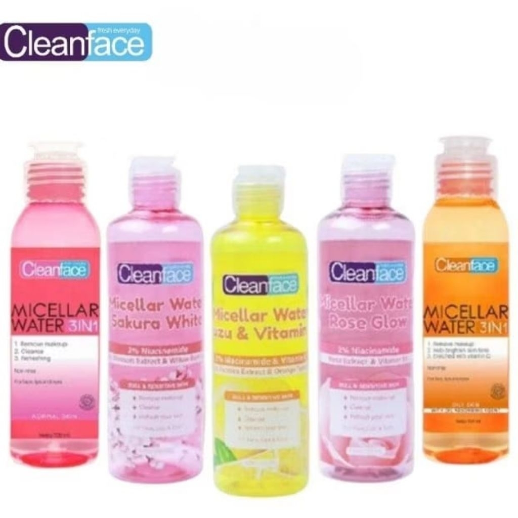 Purbasari Cleanface Micellar Water 250ml