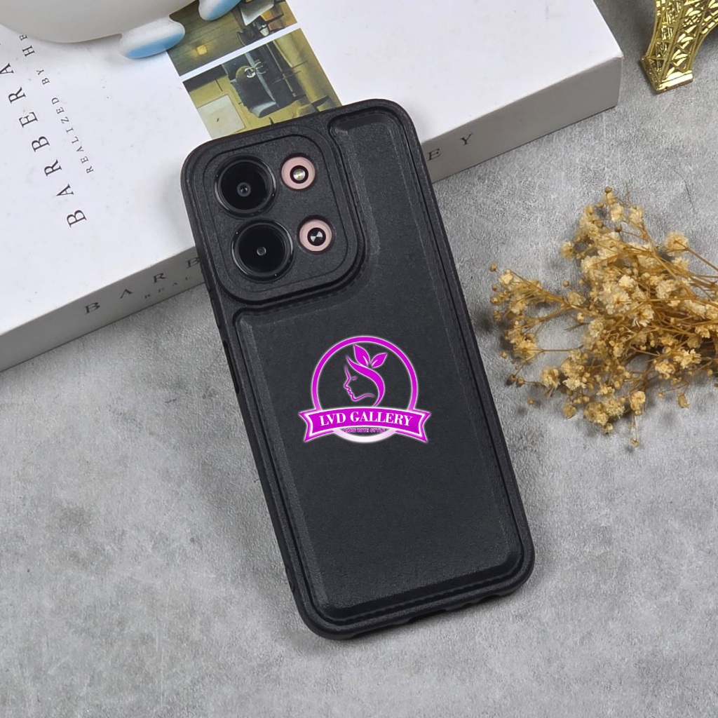 Redmi 15C Redmi 14C Redmi 13C Case Leather Black SoftCase Redmi 15C Redmi 14C Redmi 13C