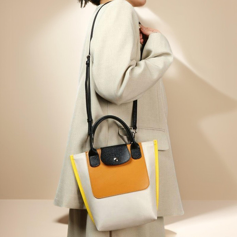 Basca Tote Bag Tas Wanita Slingbag Satchel Tas Nylon Korea