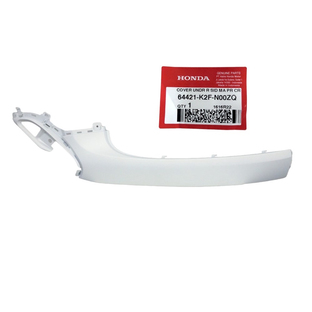 64421-K2F-N00ZQ Cover Dek Lantai Kanan Scoopy eSP K2F Putih Dof
