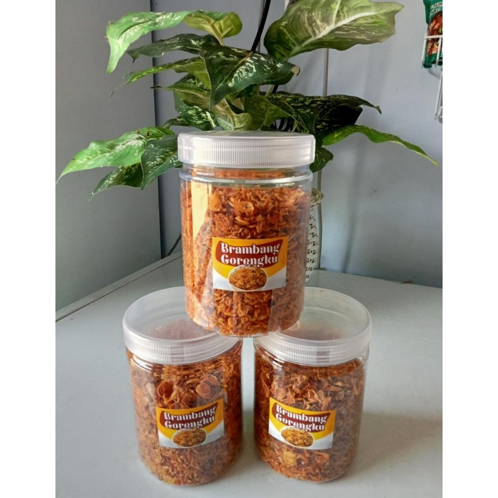 Brambang goreng premium tanpa tepung