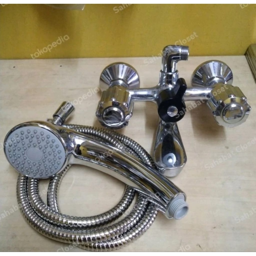 Kran Bathtub TOTO || Kran Panas Dingin TOTO || Bekas Komplit Sett