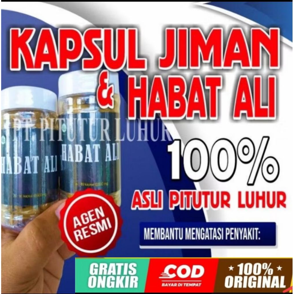 HABAT ALI DAN JAMU JIMAN PITUTUR LUHUR ORIGINAL 100%