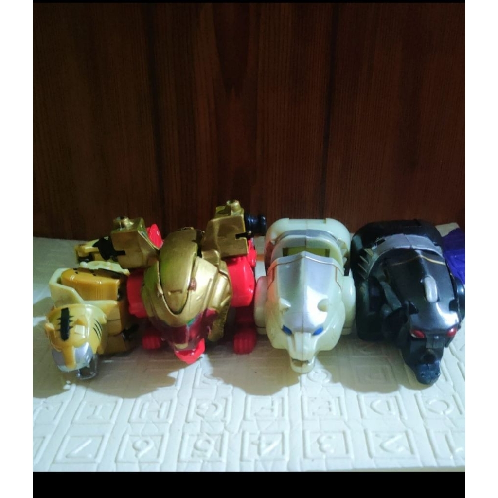 set part Dx robot megazord gao ada minus kws mix kw
