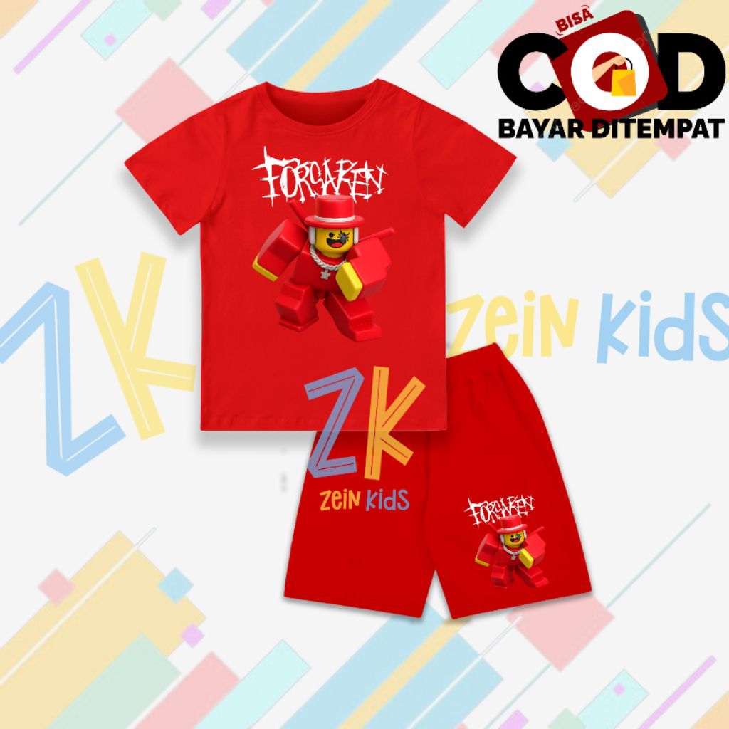 Setelan Kaos Anak Forsaken Sammy - Setelan Baju Anak Forsaken Sammy