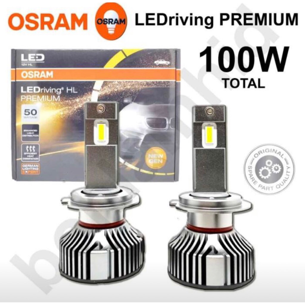 (SECOND) OSRAM Premium Lampu LED Headlight Grand Livina soket H4