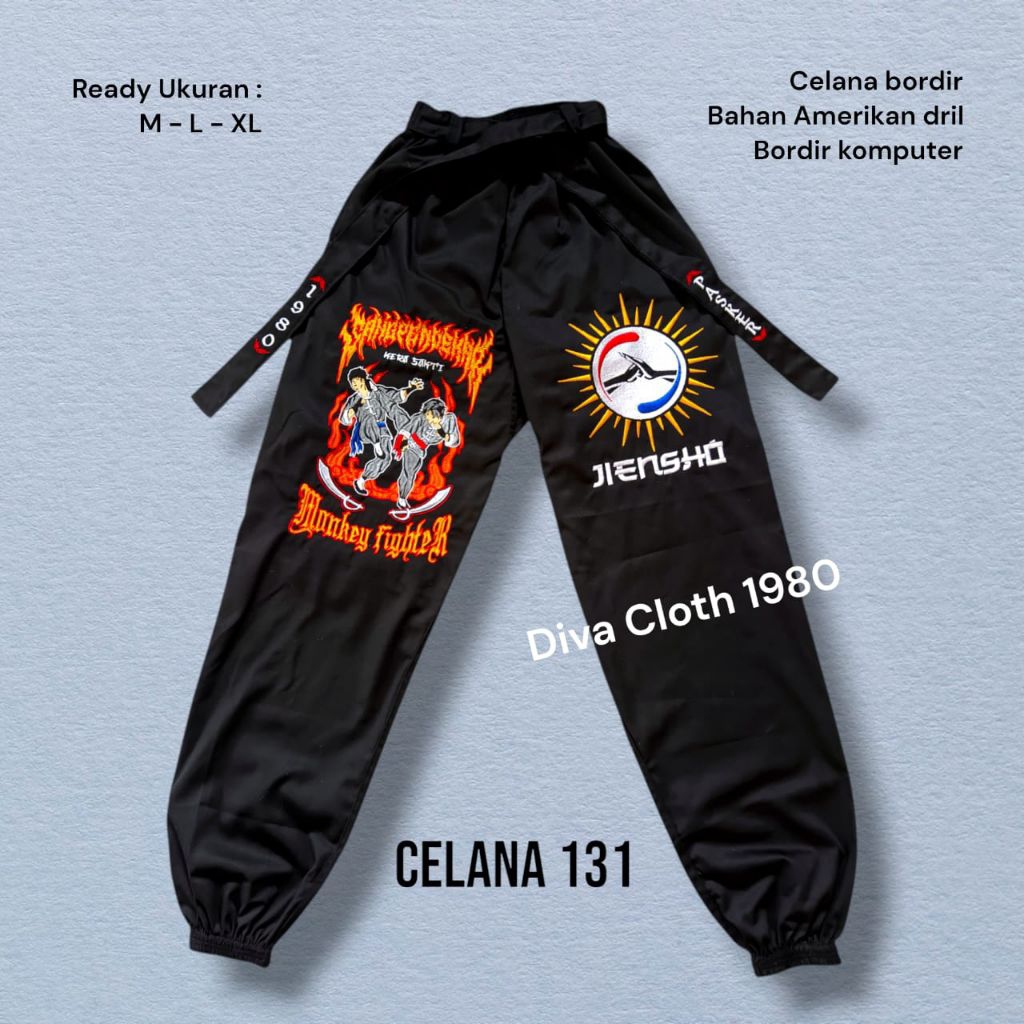 celana iks pi kera sakti,celana bordir 31,celana panjang iks pi kera sakti pusat madiun