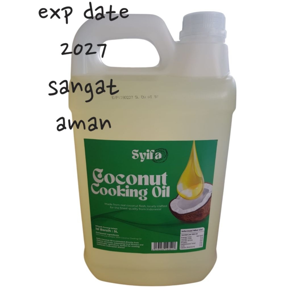 minyak goreng syifa coconut cooking oil/minyak goreng kelapa asli
