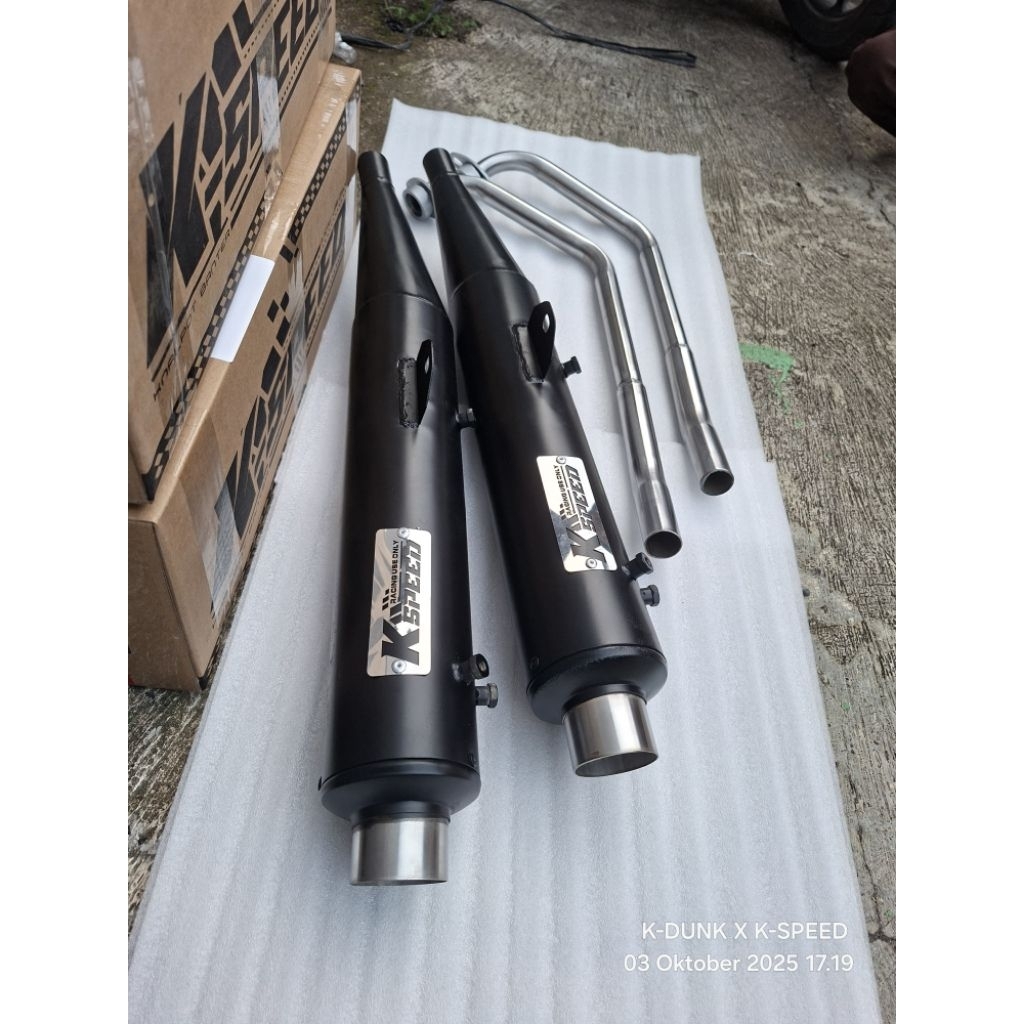 Knalpot Tsukigi Jupiter MX Old Knalpot Jupiter MX 135 New MX king Suara Adem