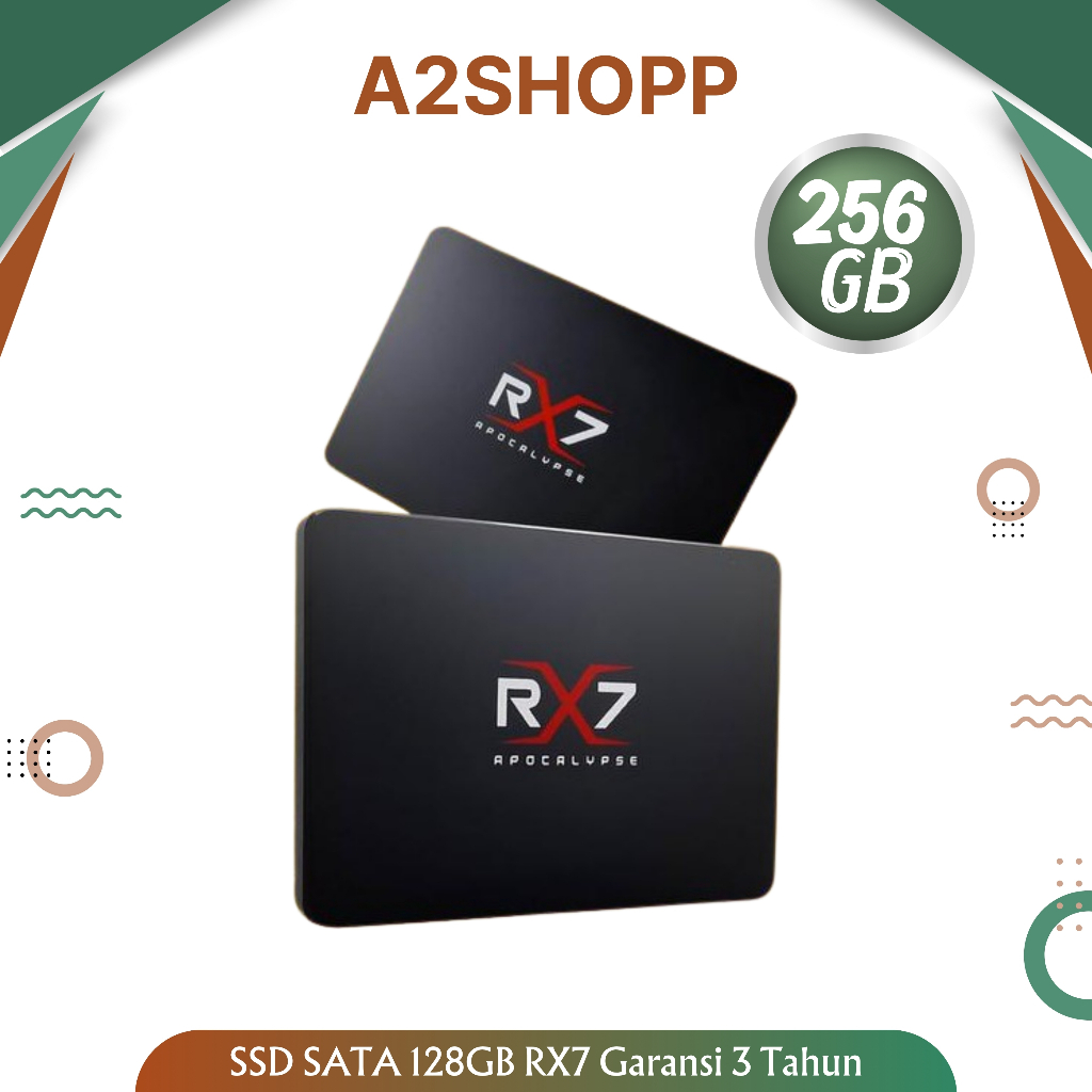 SSD RX7 256GB SATA III 6.0GB/s GARANSI RESMI 3 TAHUN