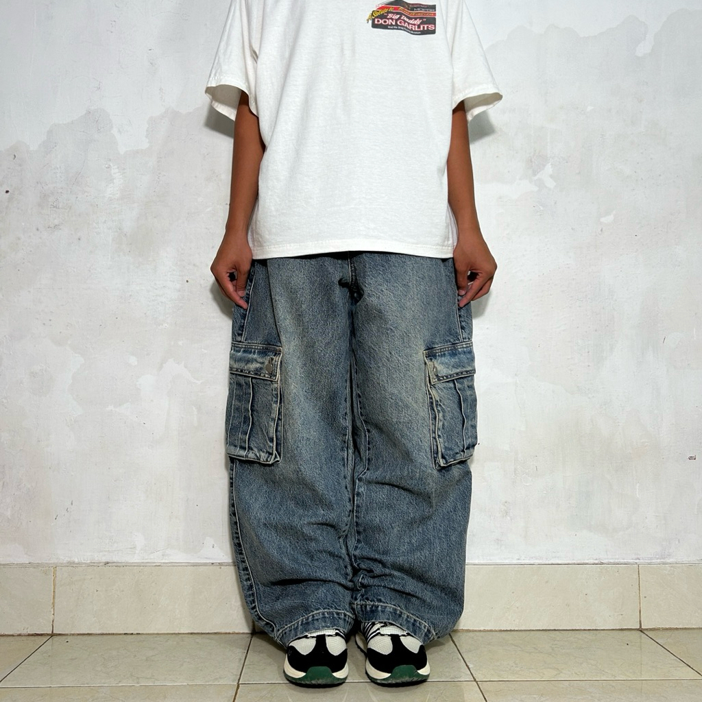 Baggy Jeans Cargo Toffee