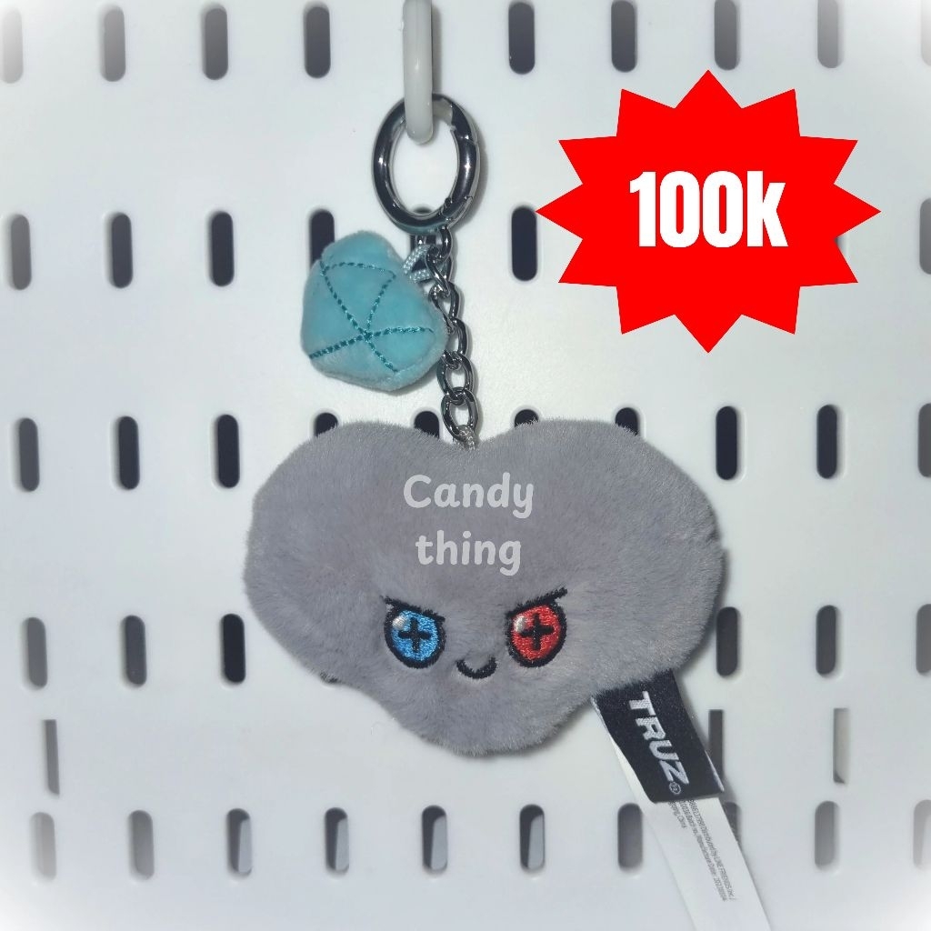 bonbon diamond keyring truz line friends