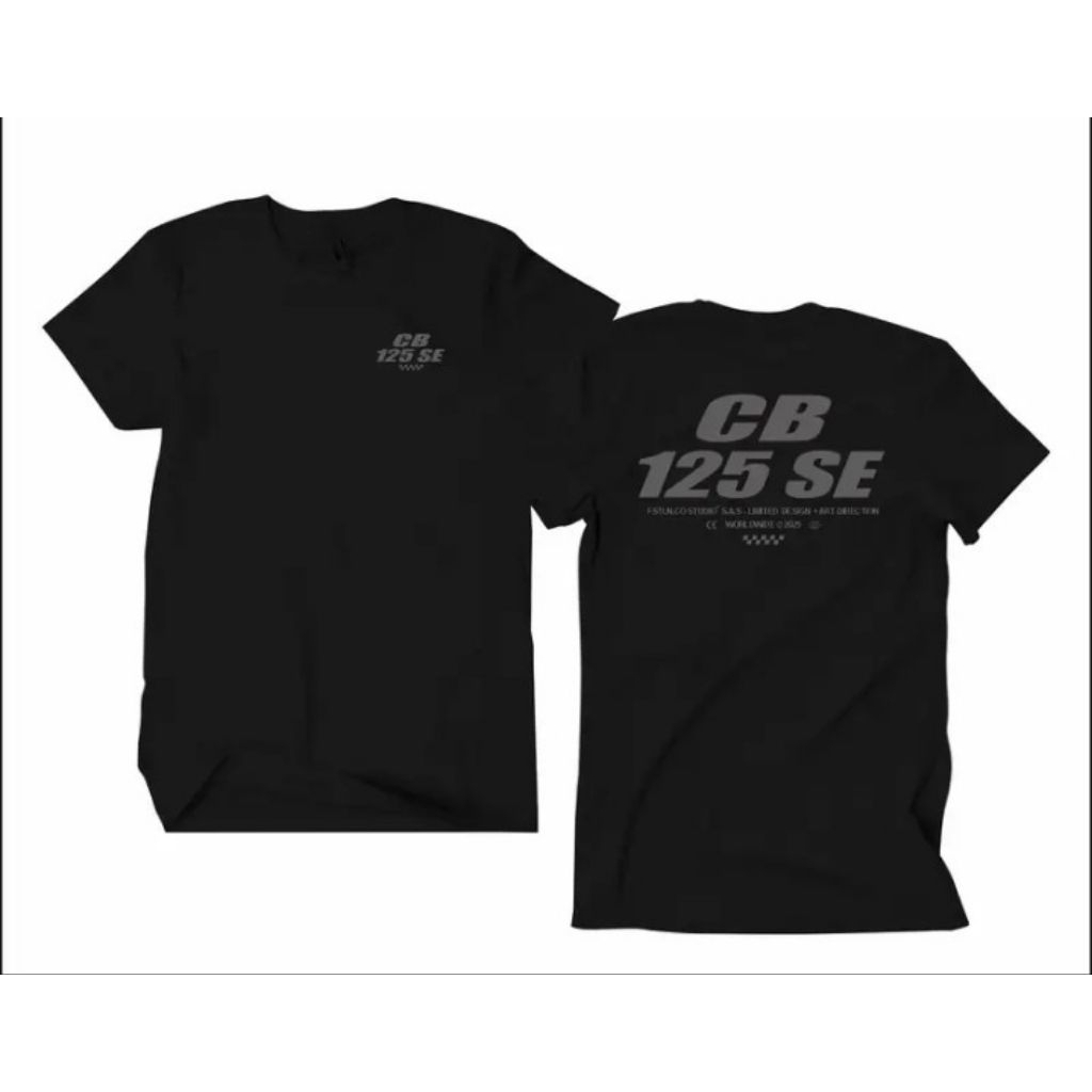 TSHIRT CB 125 SE BAJU KAOS DISTRO COTTON 24 S