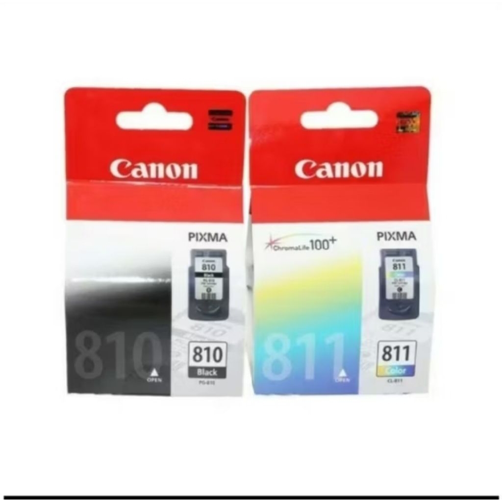 Cartridge tinta Canon 810 811 hitam warna original