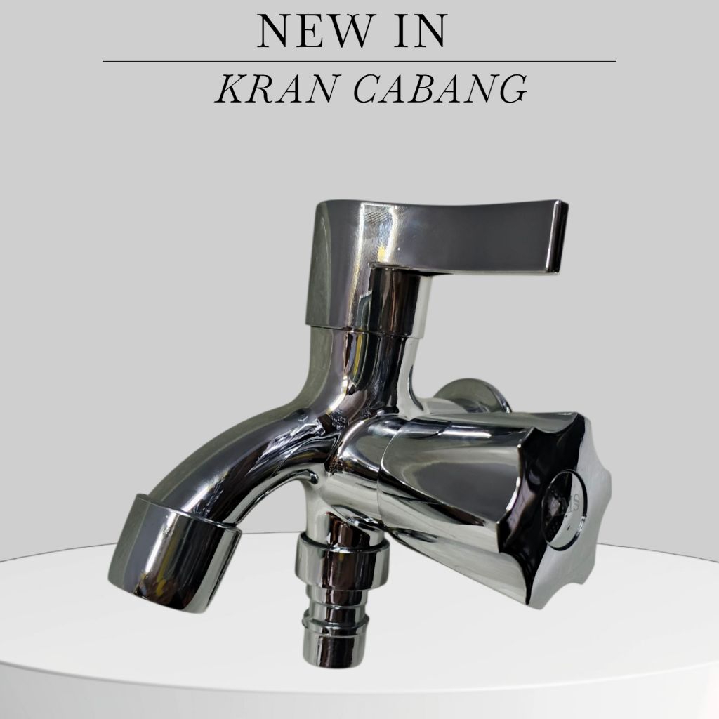 KRAN CABANG BULAT/KRAN CABANG TOILET/KRAN CABANG MULTIFUNGSI