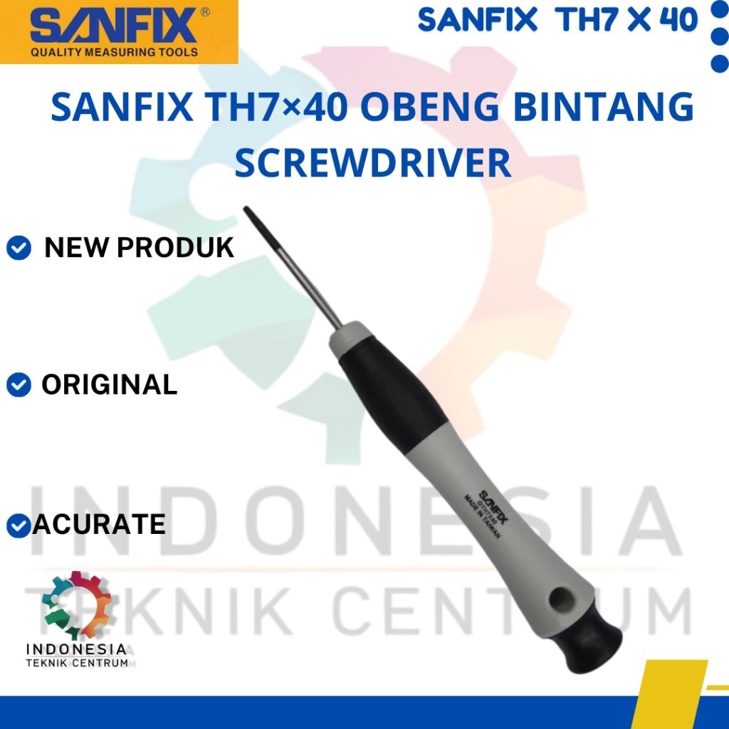 Sanfix TH7×40 Obeng Bintang Screwdriver

