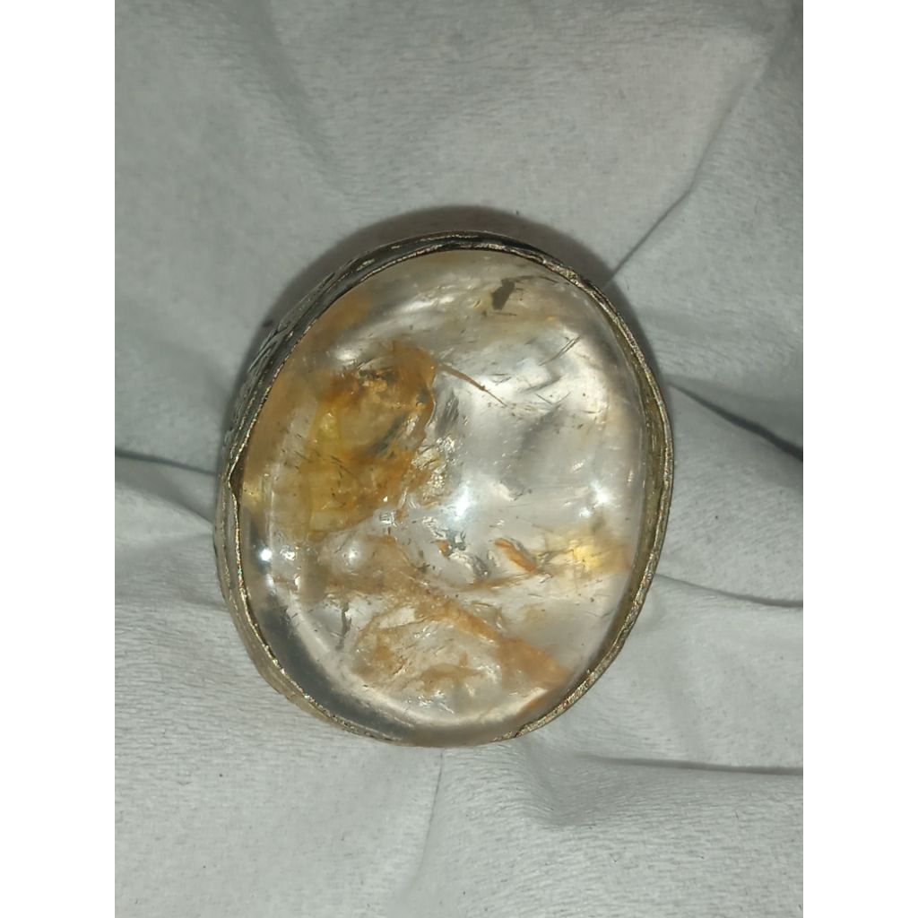 batu Bungur bintang serat Emas Kalimantan asli