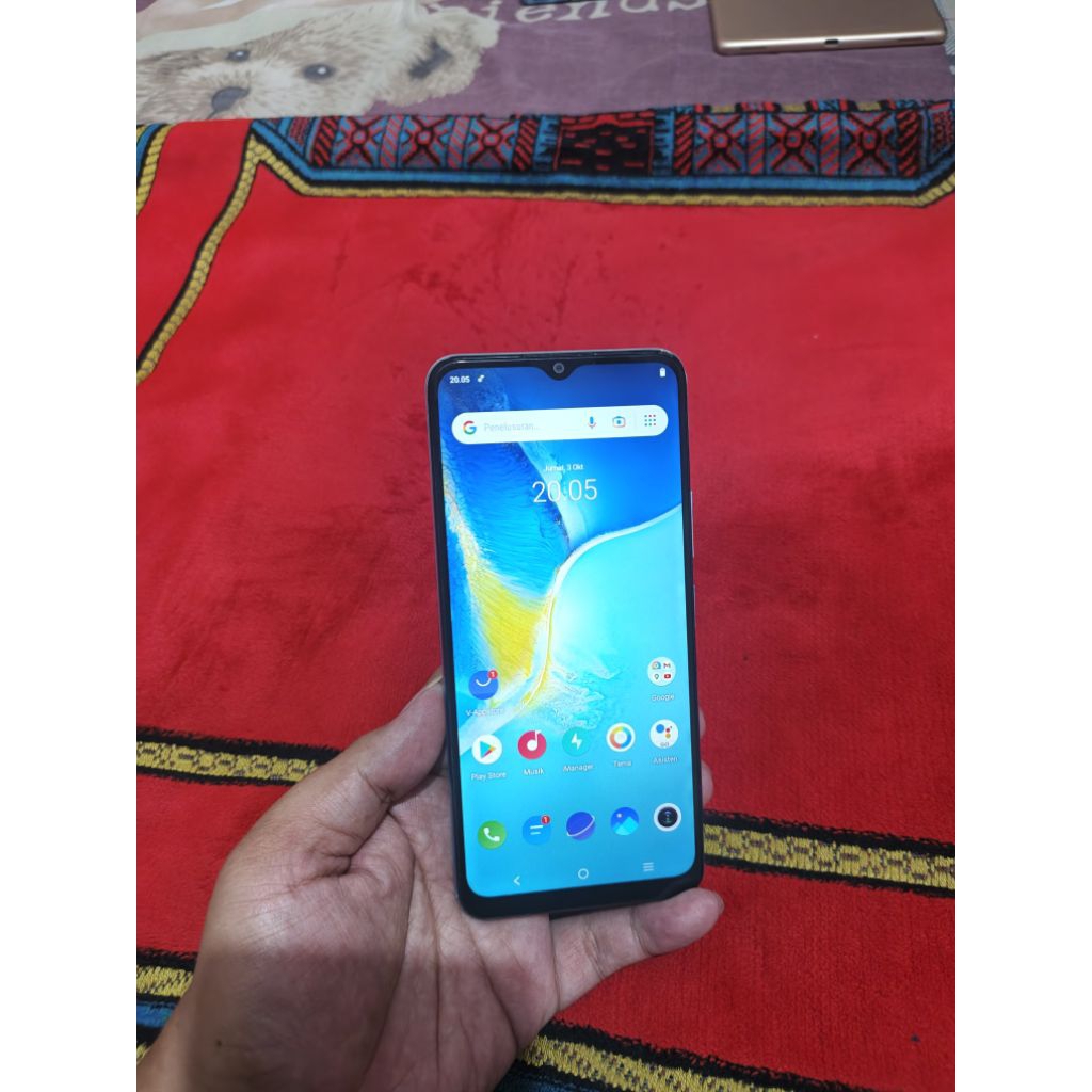 vivo y15s 64gb ori normal hp bekas garansi resmi