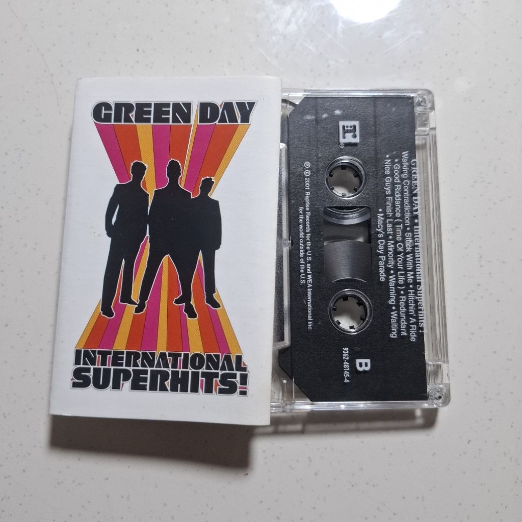 Kaset Pita Band Green Day - International Superhits