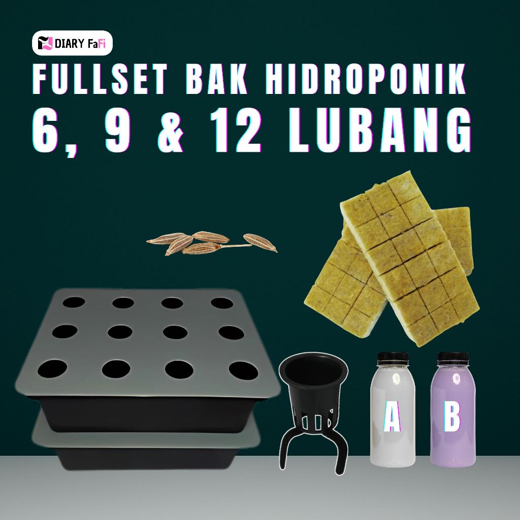 SET LENGKAP BAK HIDROPONIK | PAKET LENGKAP BAK HIDROPONIK