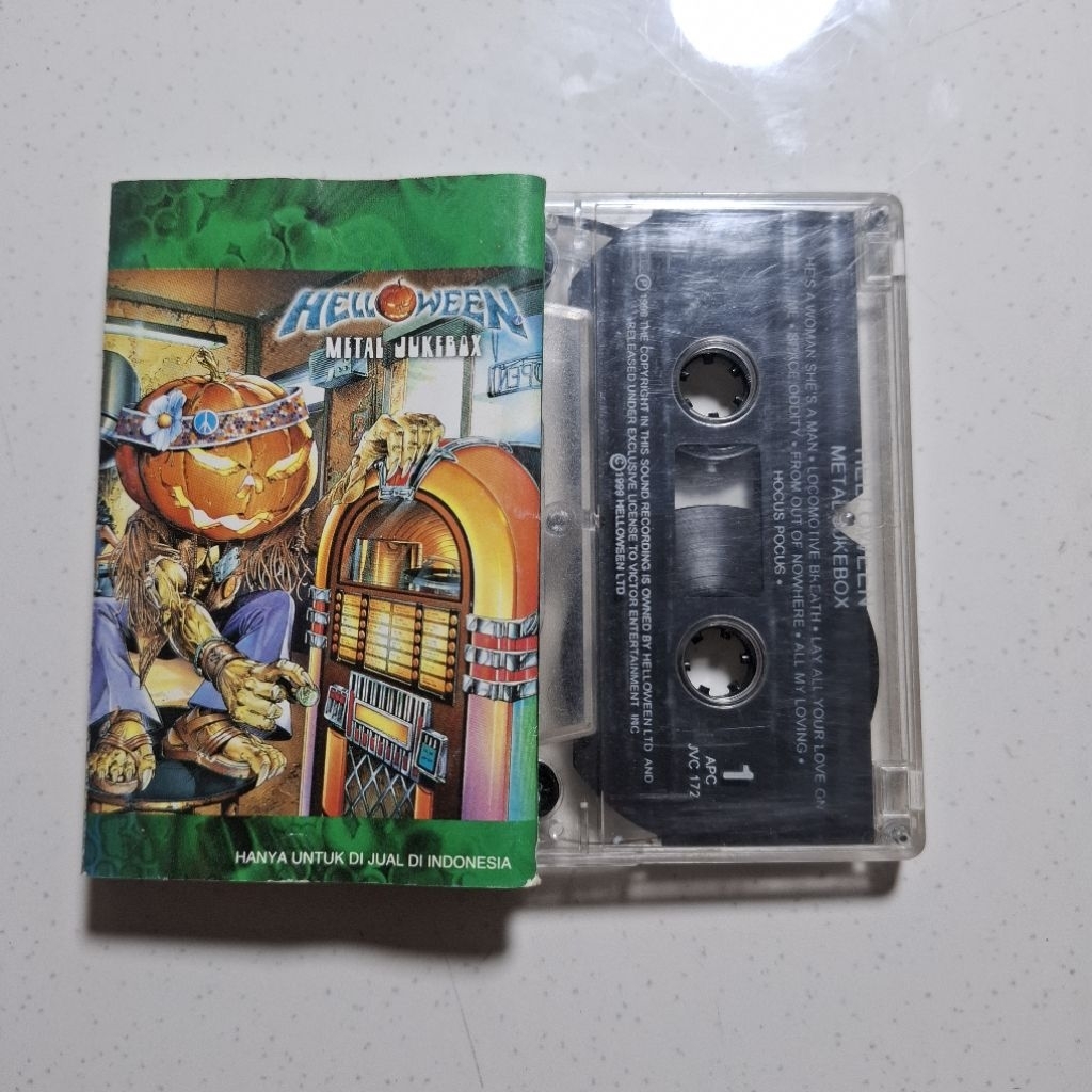 Kaset Pita Band Helloween - Metal Jukebox
