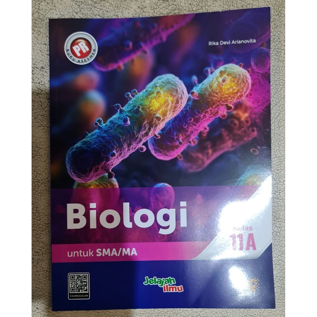 Buku lks pr interaktif Biologi kelas XI, 11 semester 1 tahun 2025 kurikulum merdeka Intan Pariwara