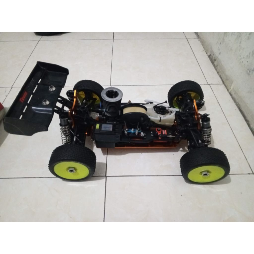 mobil remote rc engine nitro hobao hyper ss 1/8
