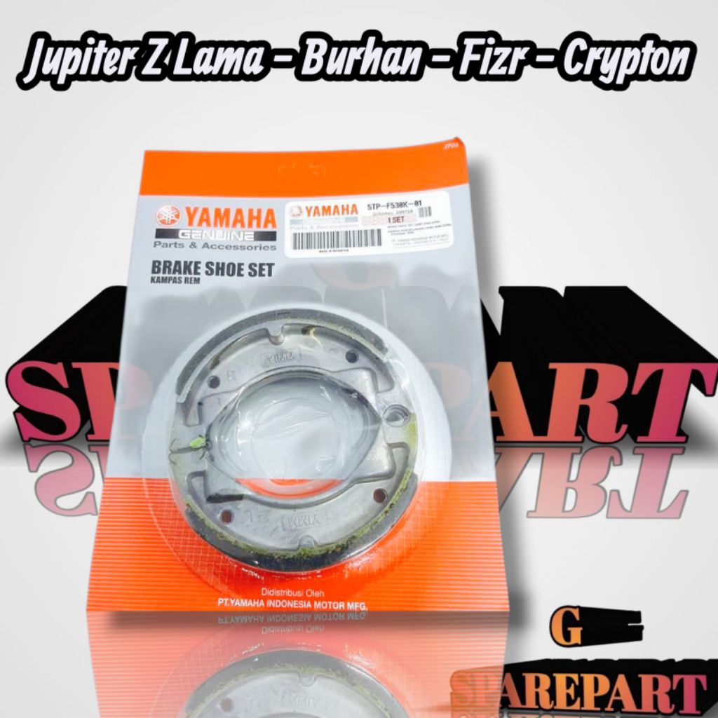 Kampas Rem Belakang Yamaha Jupiter Z Lama Jupiter Z Burhan Fizr Crypton