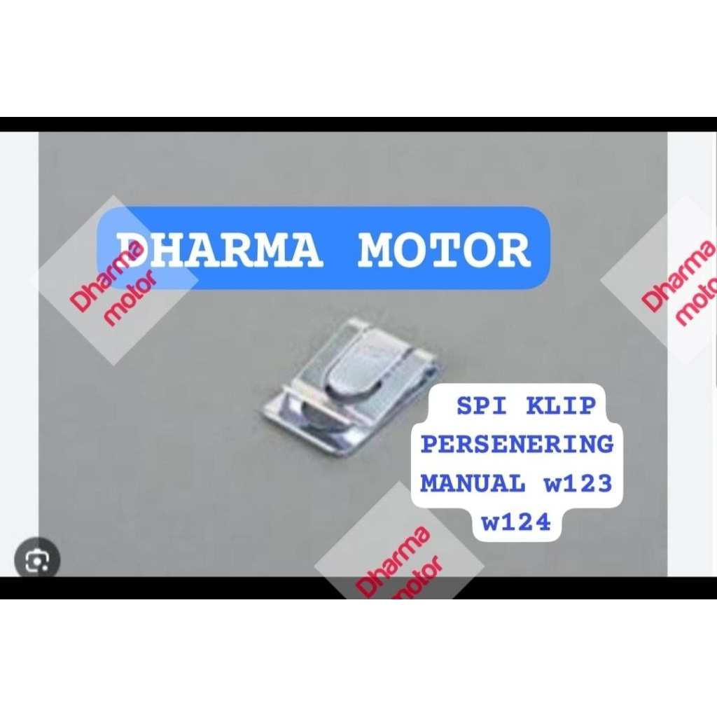 SPI KLIP PERSENERING w123 w124 manual BOS GIGI TONGKAT MERCEDES BENZ