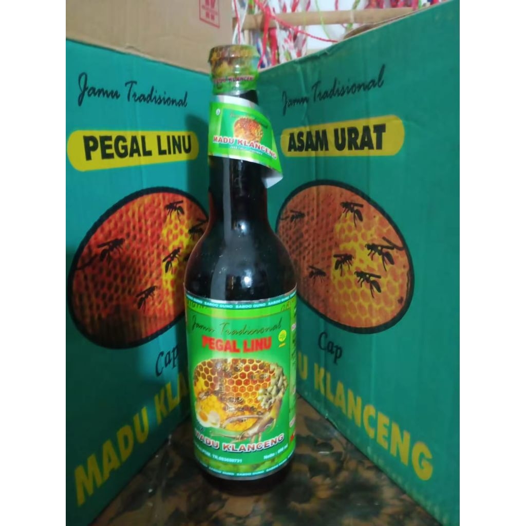 JAMU MADU KLANCENG 600ML PEGALINU ASAM URAT