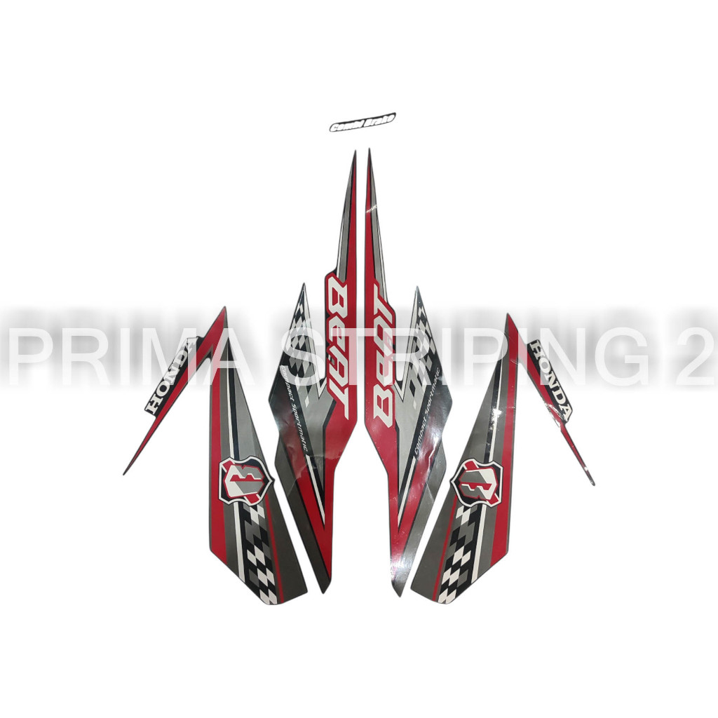 STRIPING STIKER MOTOR BEAT FI ECO 2018