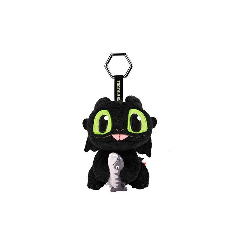 Lumintuman_ How To Train Your Dragon Toothless Custom Plush Keychain Gantungan Boneka Plush Naga