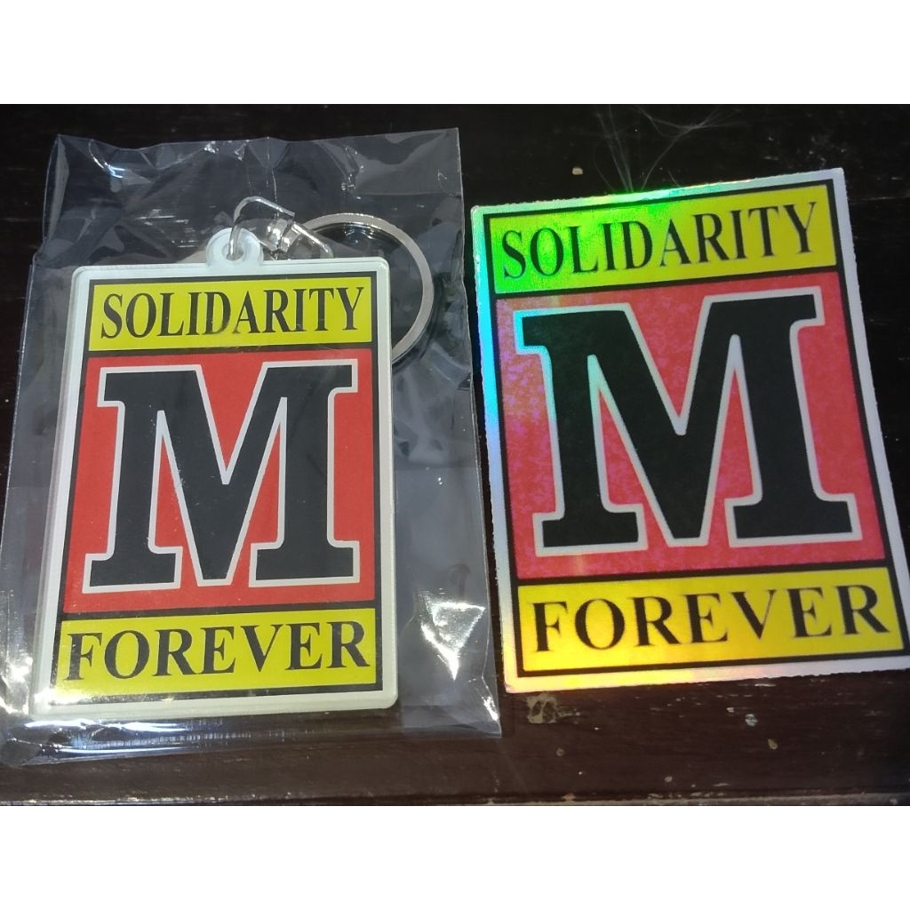 GANTUNGAN KUNCI AKRILIK 5,5 x 4 CM SOLIDARITAS TEKNIK MESIN/ M SOLVER 2 SISI FREE STIKER HOLOGRAM TE