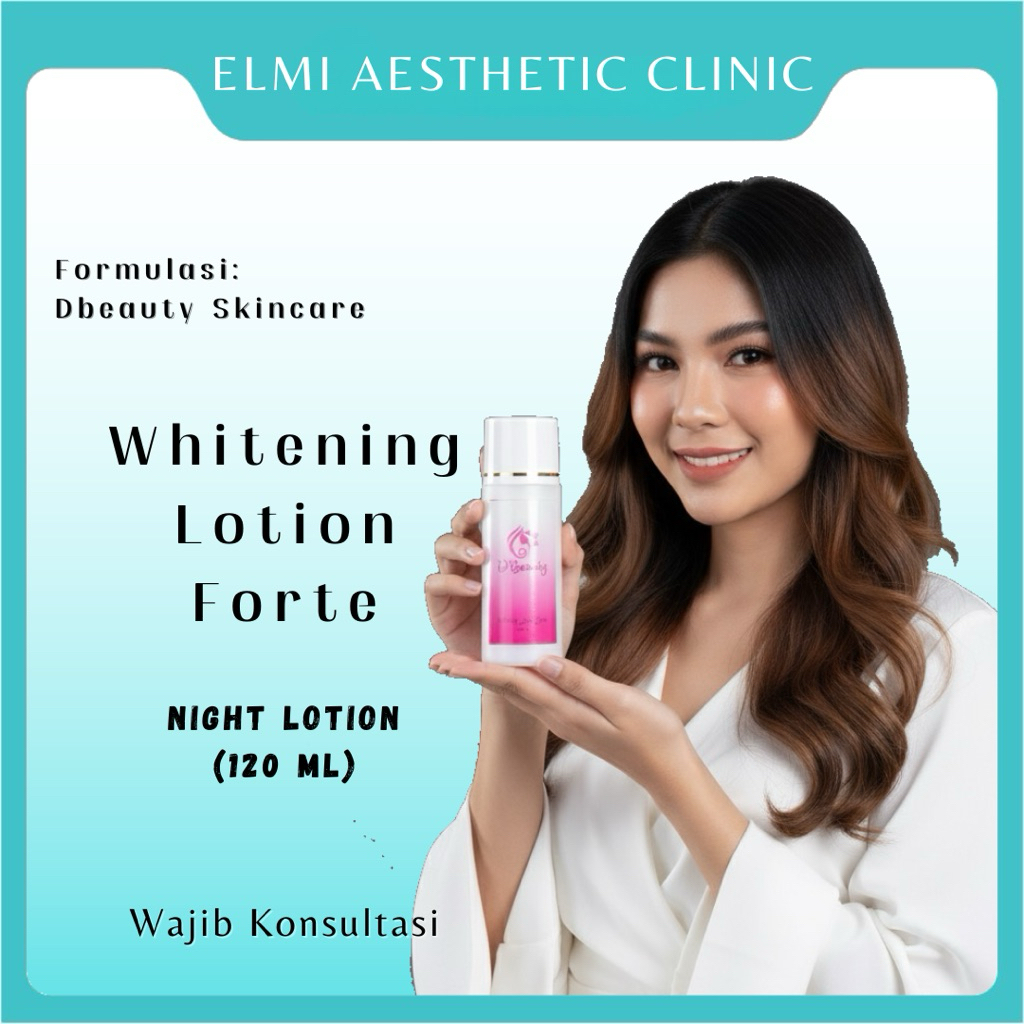D BEAUTY / LOTION FORTE / LOTION FORTE / WHITENING DOSIS TINGGI / DBEAUTY LOTION / LOTION APEL DR WI