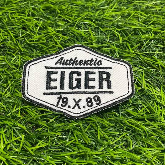 Emblem Patch Bordir EIGER Super Premium