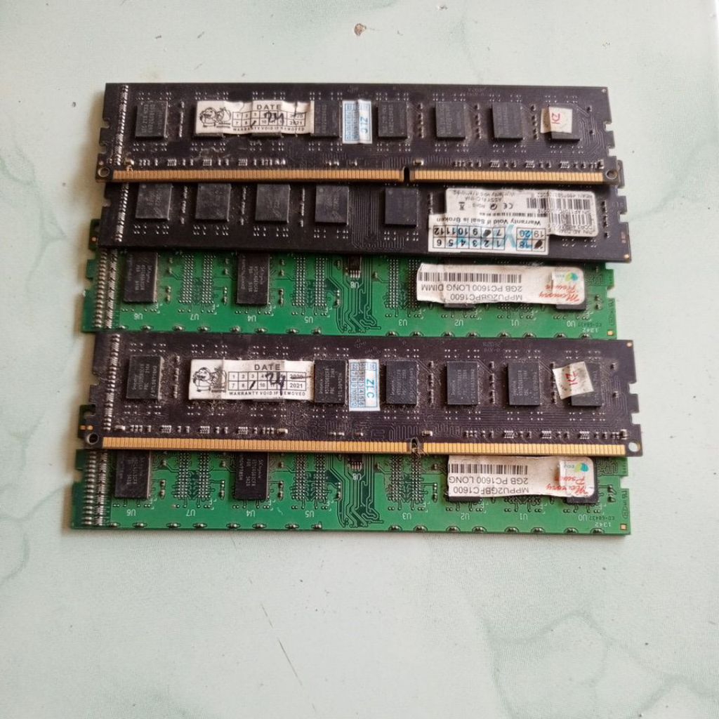 Ram komputer PC Rusak campur