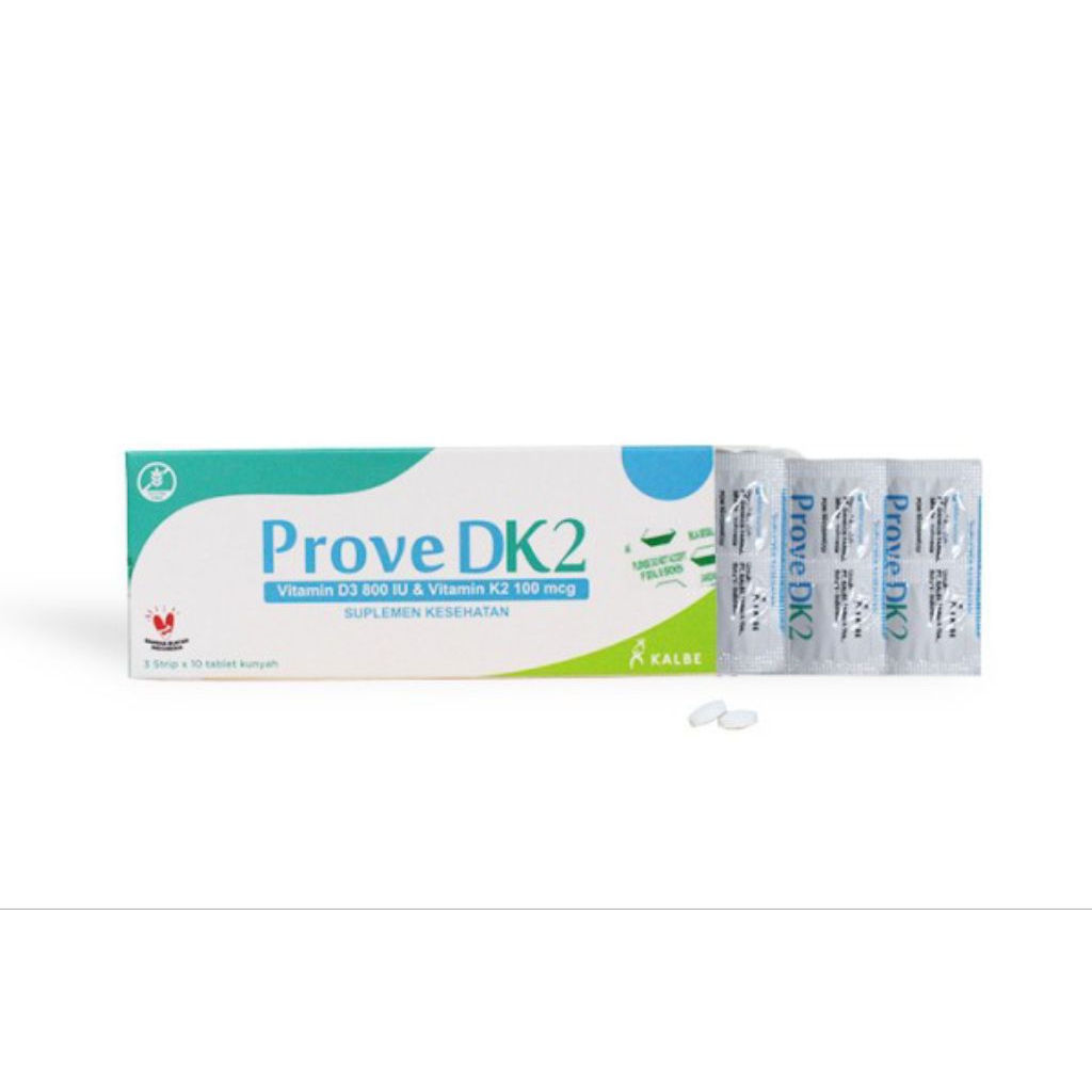 Prove DK2 Suplemen Vitamin D3 & Vitamin K2