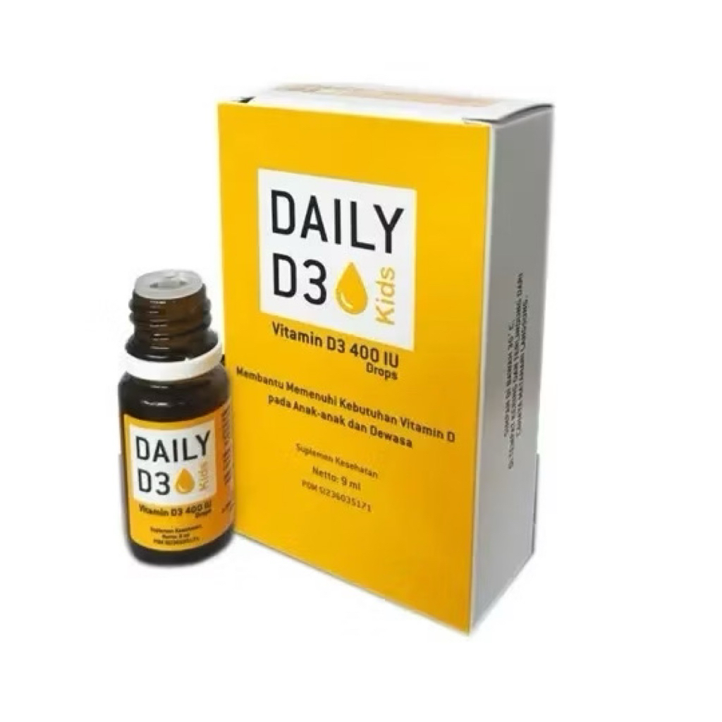 Daily D3 drop (Vitamin D3 anak)