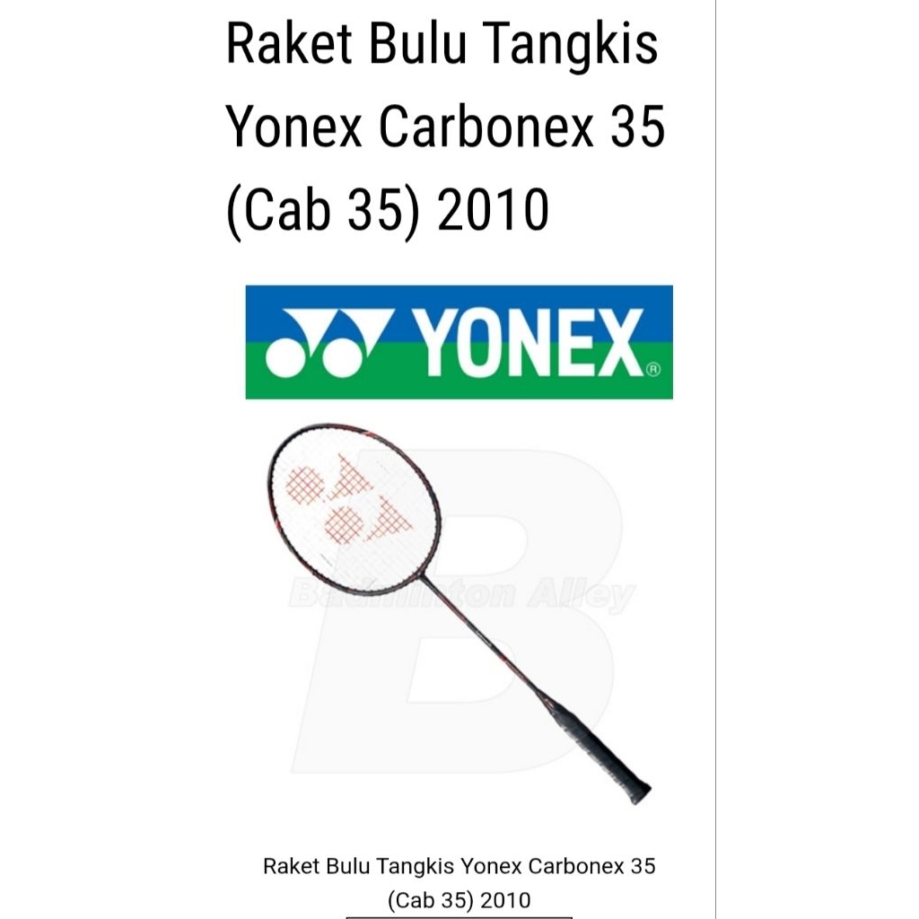YONEX CARBONEX 35 ORIGINAL JAPAN.