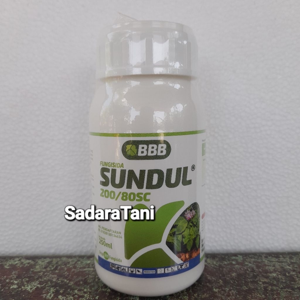 Fungisida SUNDUL 200/80SC 250ml Bahan aktif : Azoksistrobin 200g/l +  Siprokonazol 80g/l