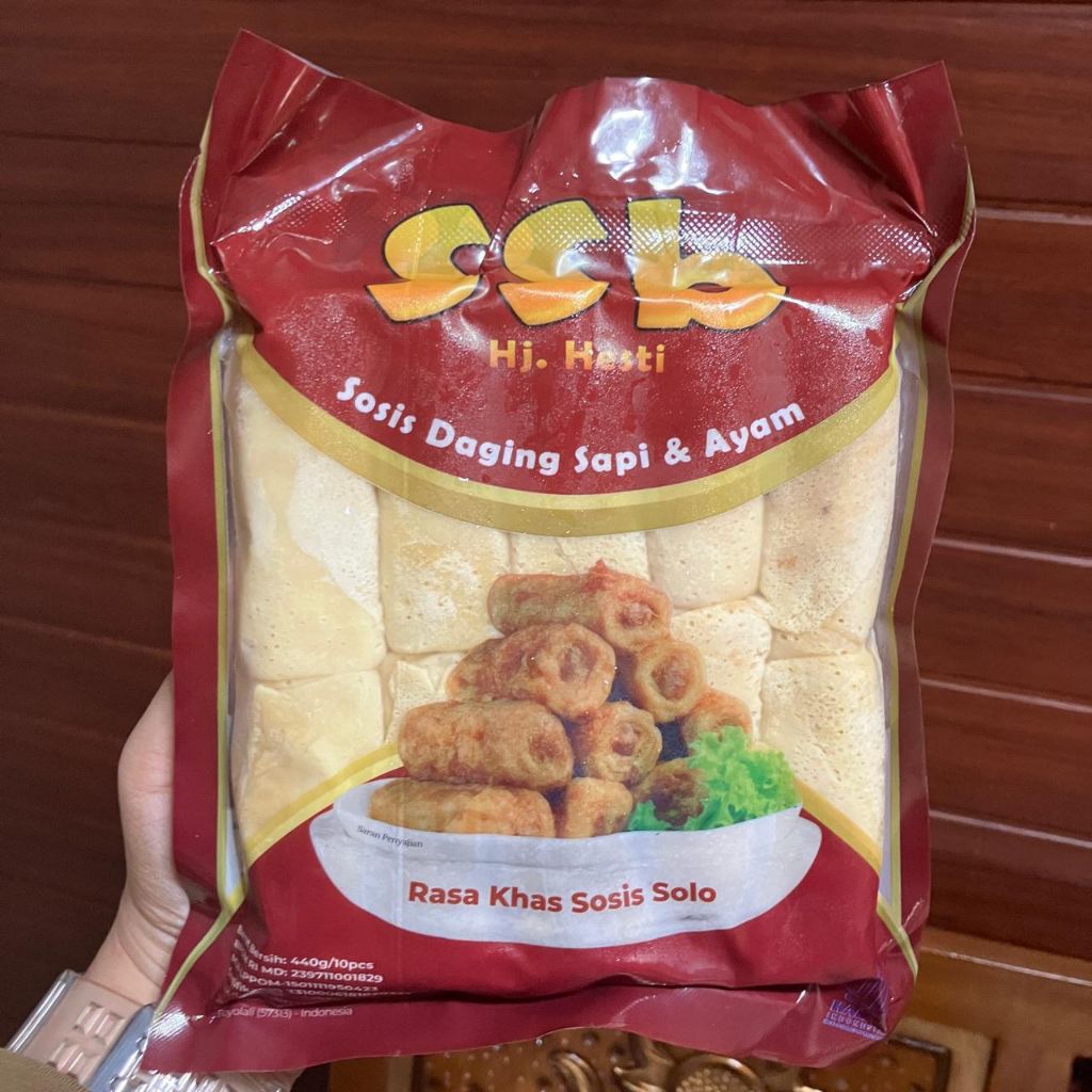 Ready Sosis Solo SSB Hj.Hesti Sosis daging sapi & Ayam