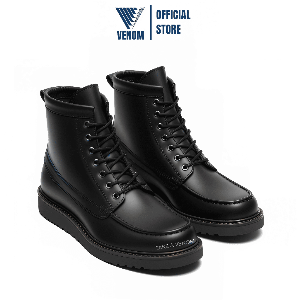 VENOM MOCCO - Sepatu Boots Ukuran Besar Size 39 - 52 Boots Pria Wanita Unisex Big Size