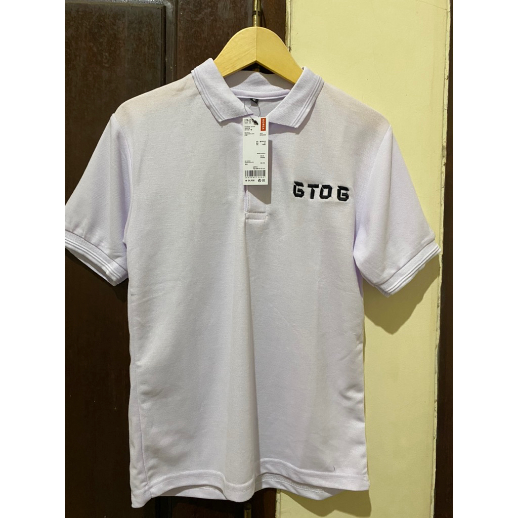 Kaos Polo G to G Korea Bordir