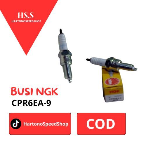 Busi CPR6EA-9 Busi Motor NGK Karisma Kharisma Supra x 125 NGK ORIGINAL