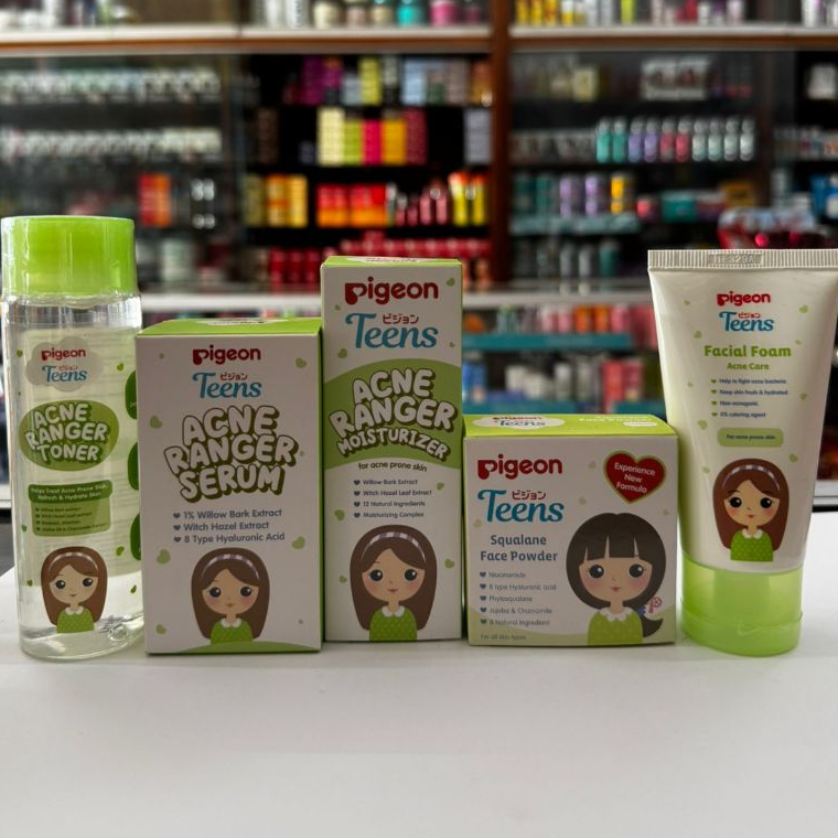 PIGEON TEENS PAKET KULIT BERJERAWAT
